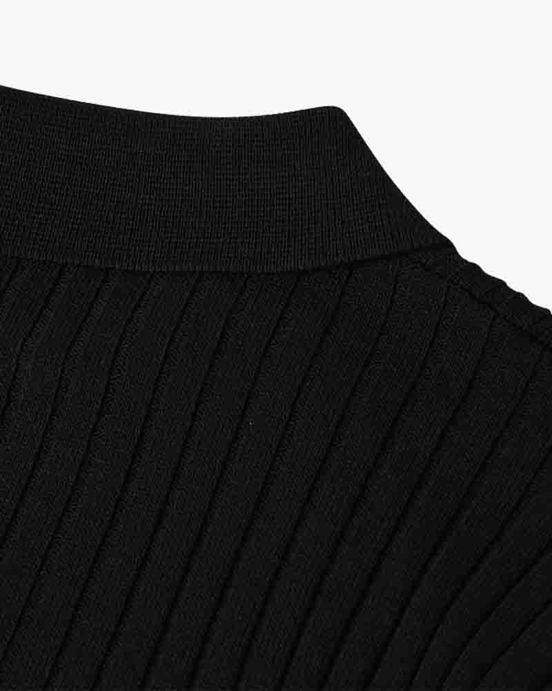 Knit Polo Shirt