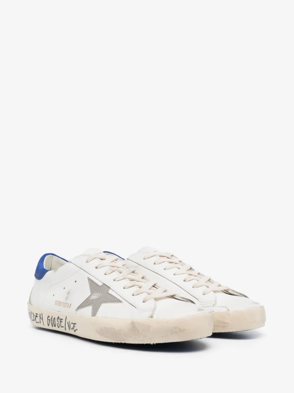 Super-Star Sneakers - Blue - alternate side product view