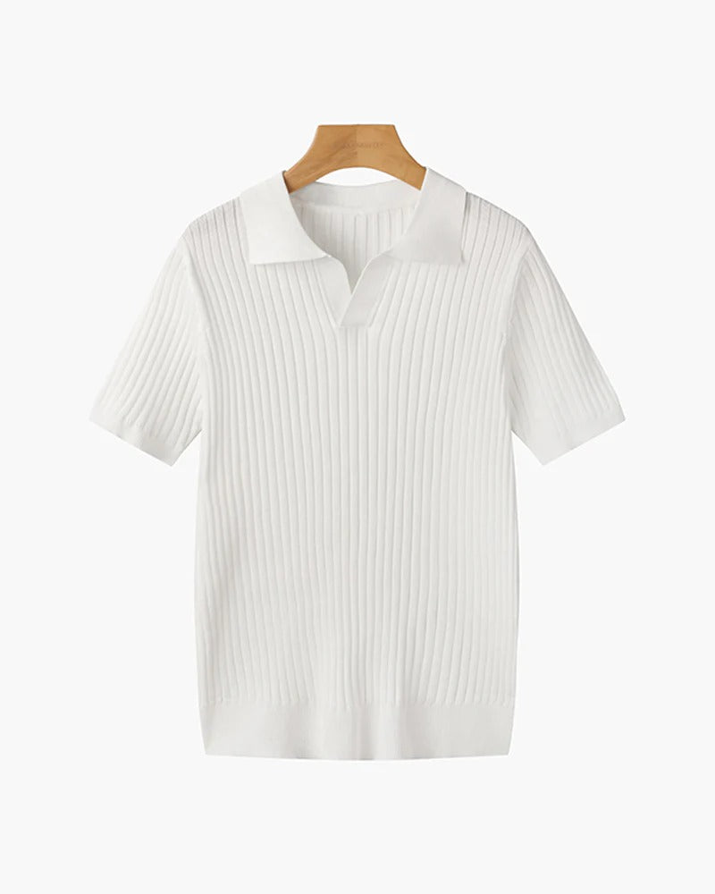 Knit Polo Shirt