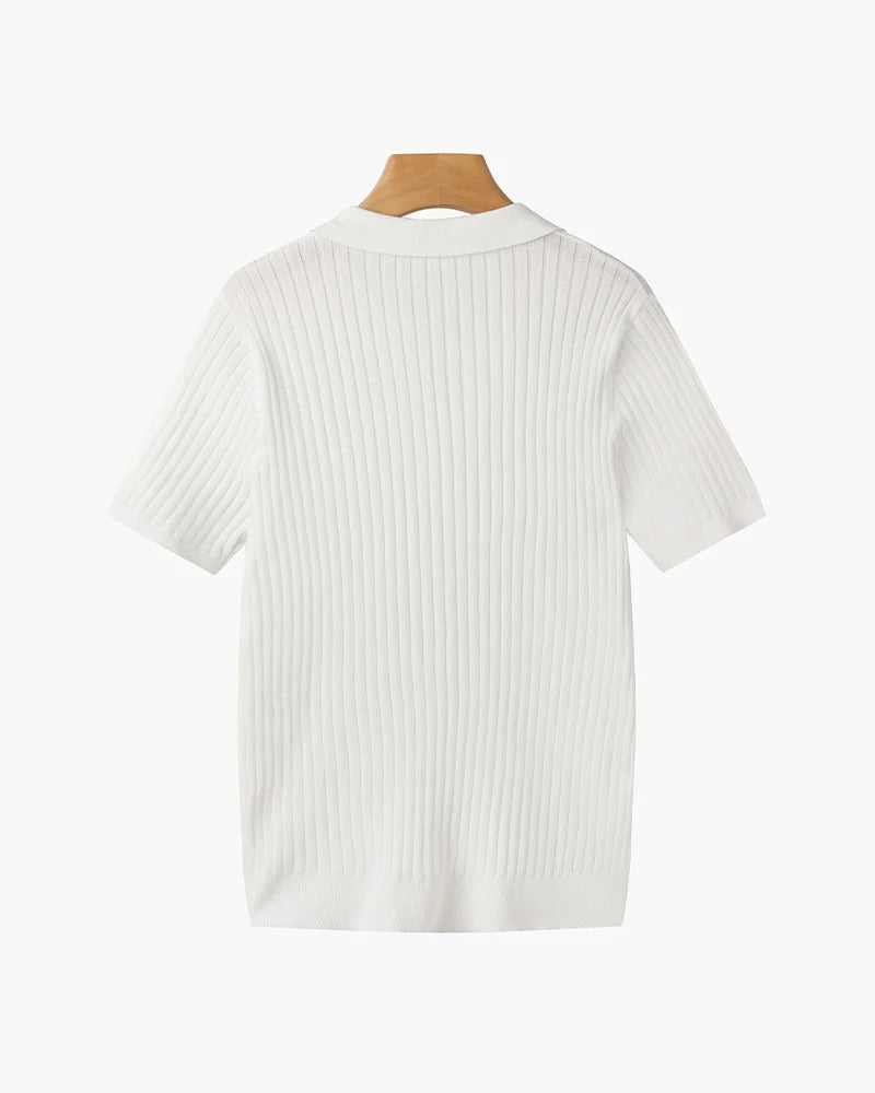Knit Polo Shirt