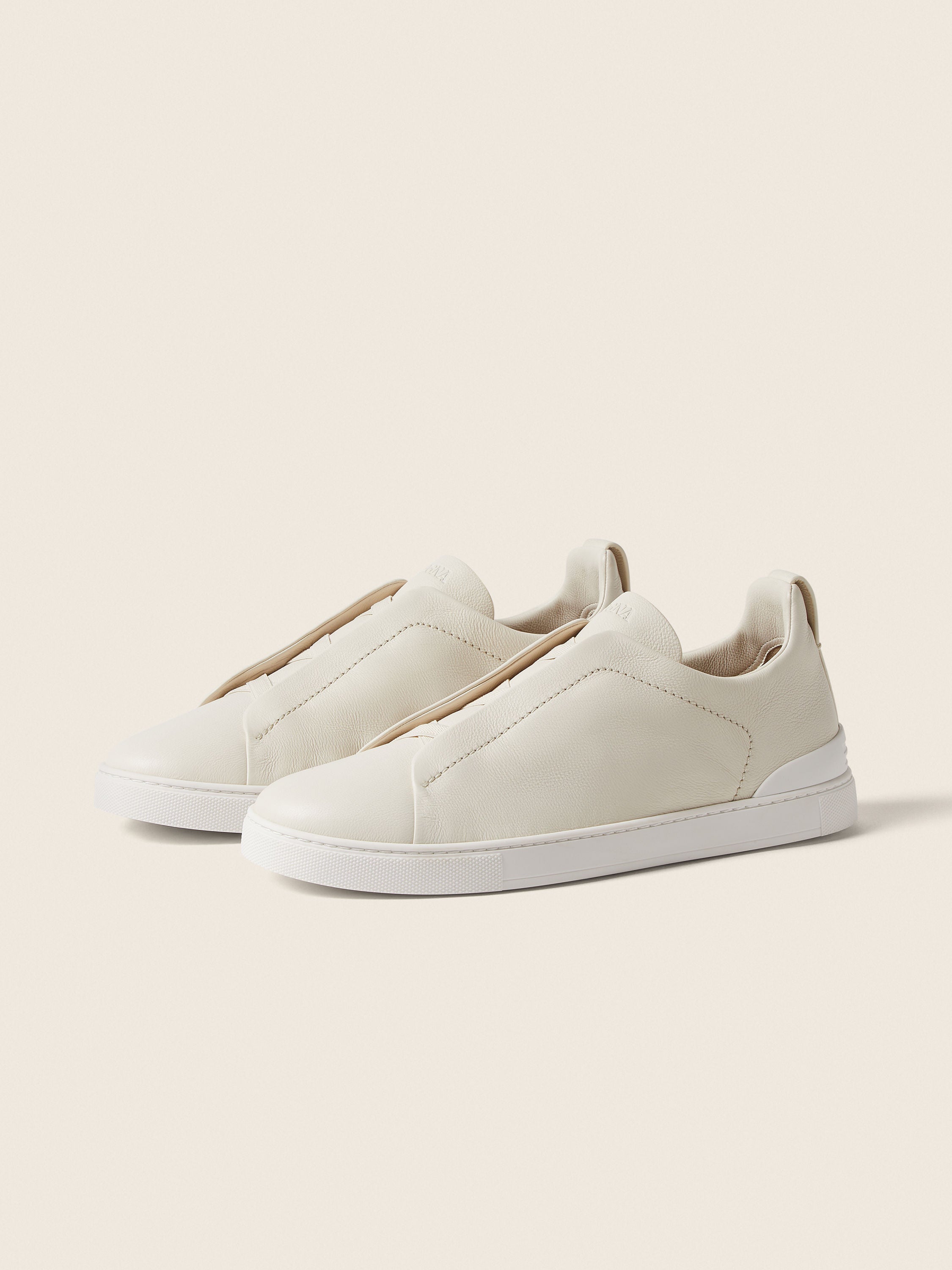 Triple Stitch SECONDSKIN Slip-On Sneaker - White