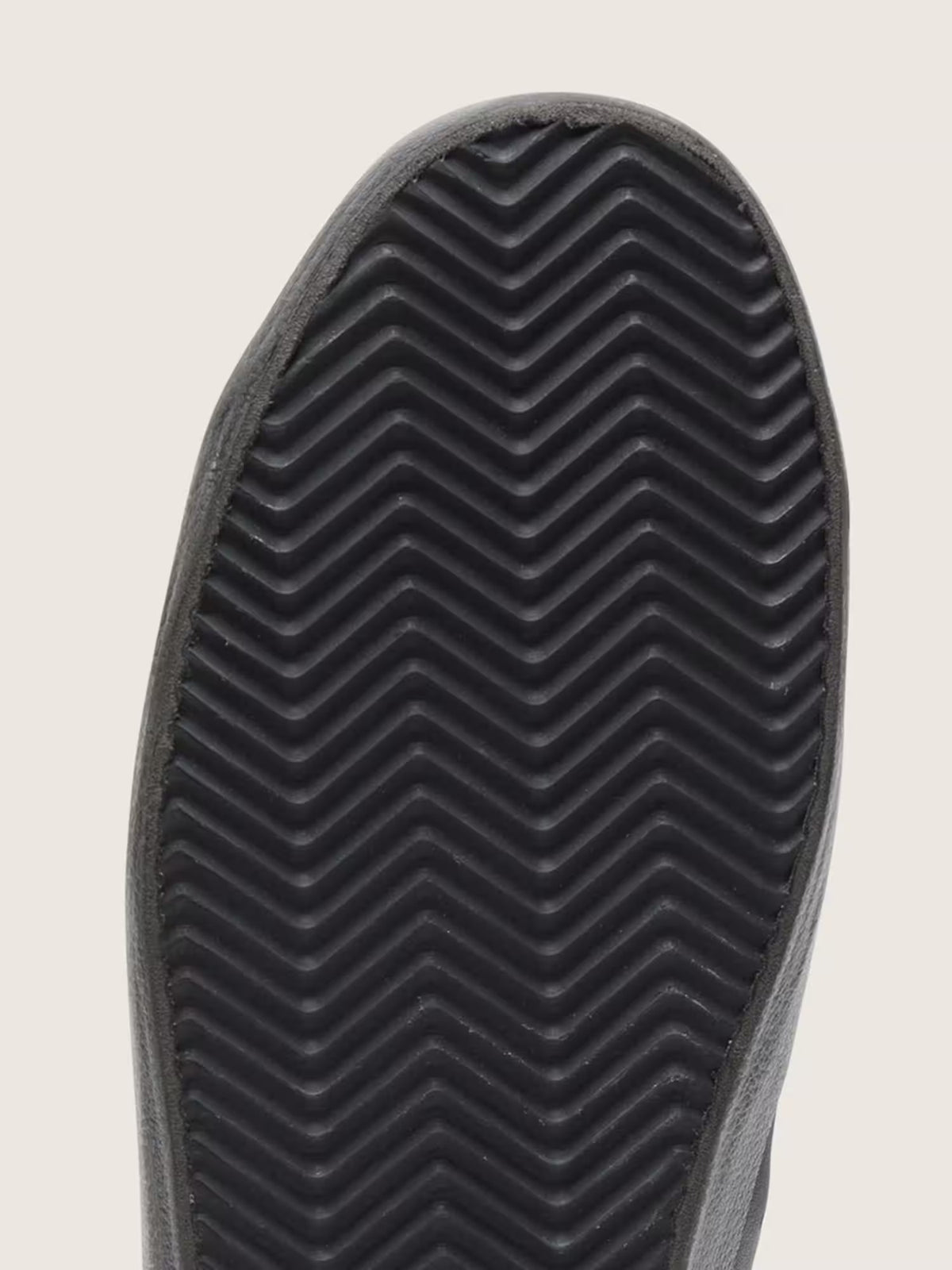 Super-Star Nappa Leather Suede Sneakers - Black - material detail