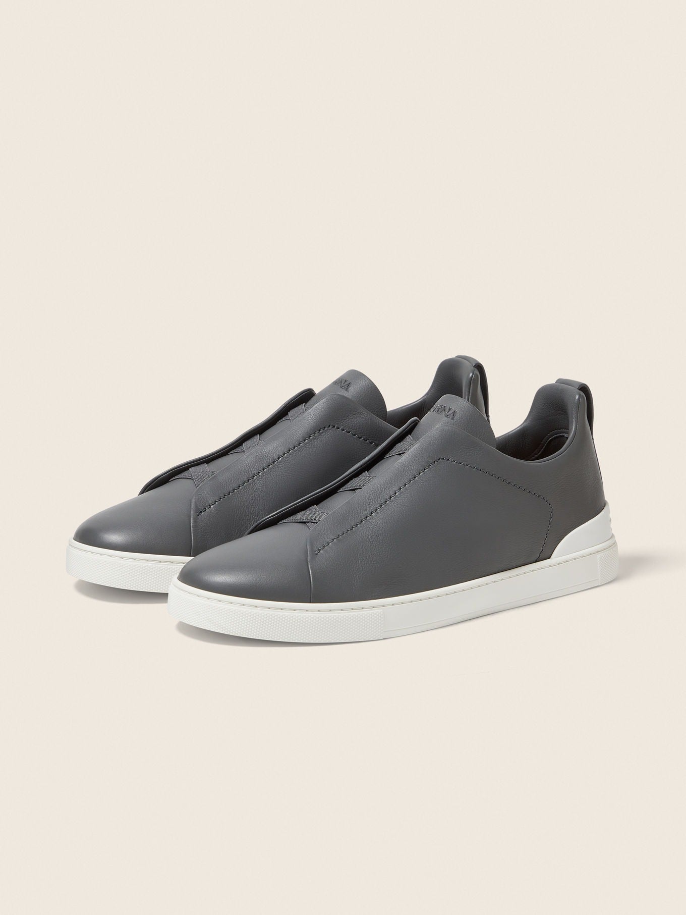 Triple Stitch SECONDSKIN Slip-On Sneaker - Dark gray