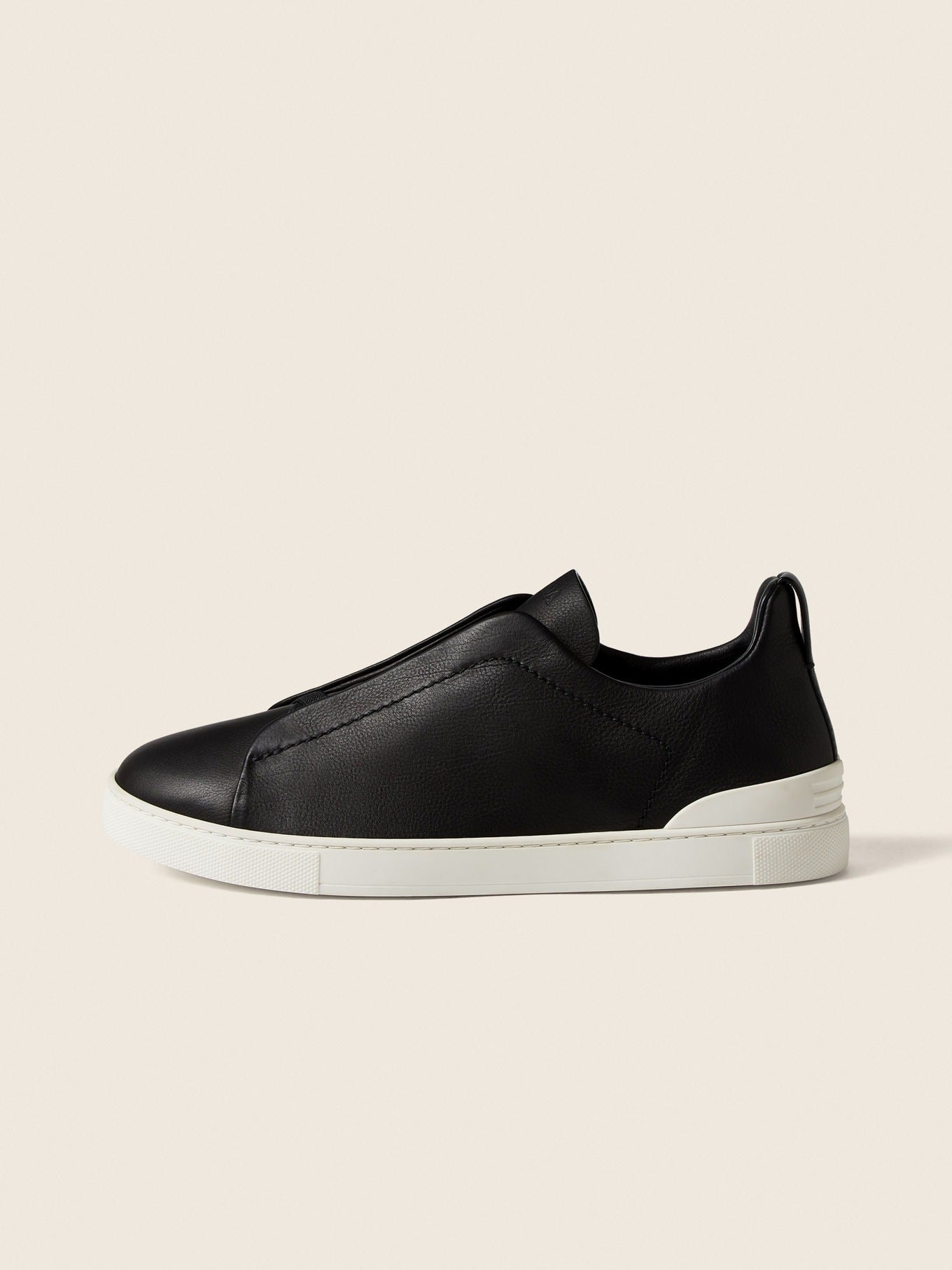 Triple Stitch SECONDSKIN Slip-On Sneaker - Black
