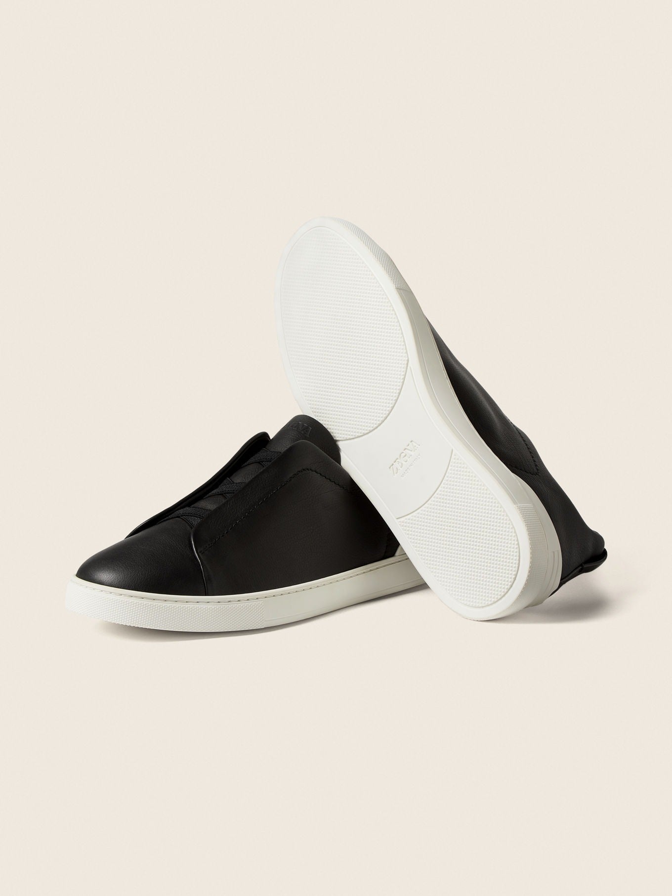 Triple Stitch SECONDSKIN Slip-On Sneaker - Black