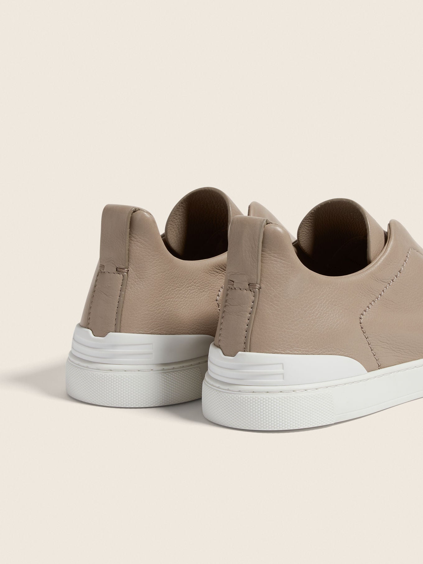 Triple Stitch SECONDSKIN Slip-On Sneaker - Light Taupe