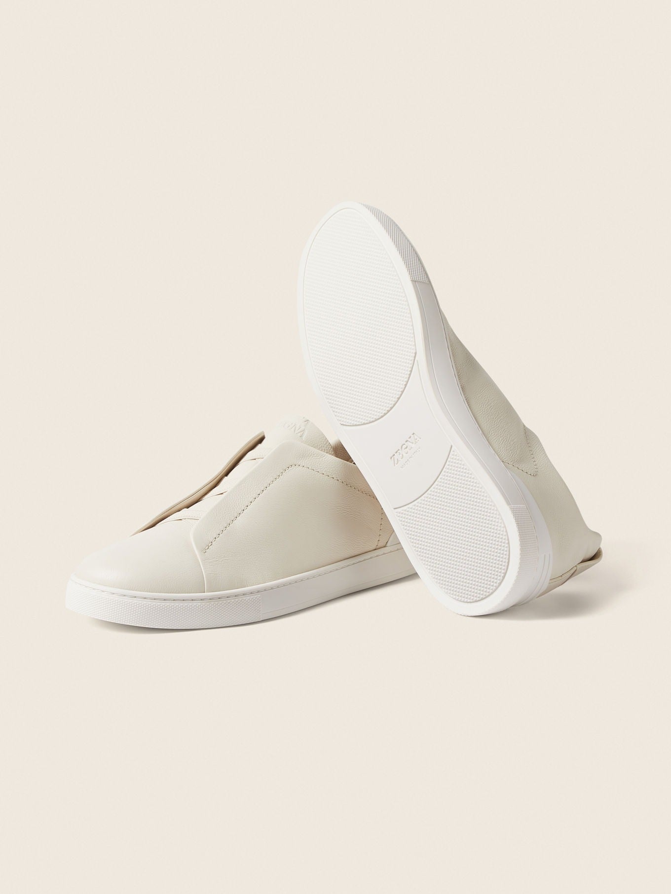 Triple Stitch SECONDSKIN Slip-On Sneaker - White