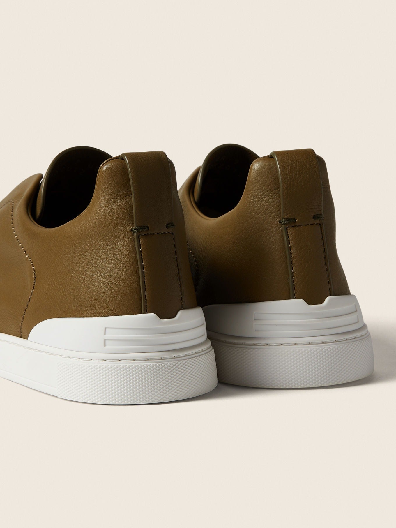 Triple Stitch SECONDSKIN Slip-On Sneaker - Army Green